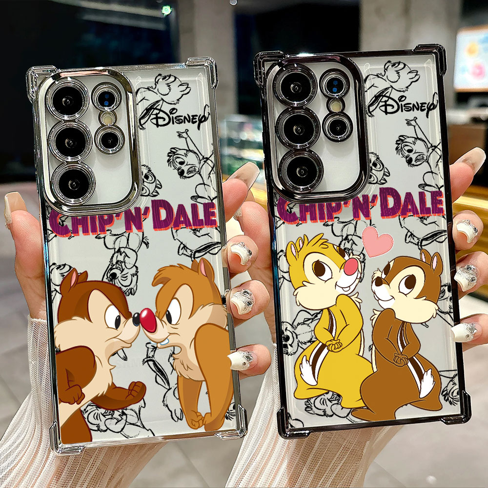 Phone Cases Galaxy S25 - Cartoon Chip & Dale Case For