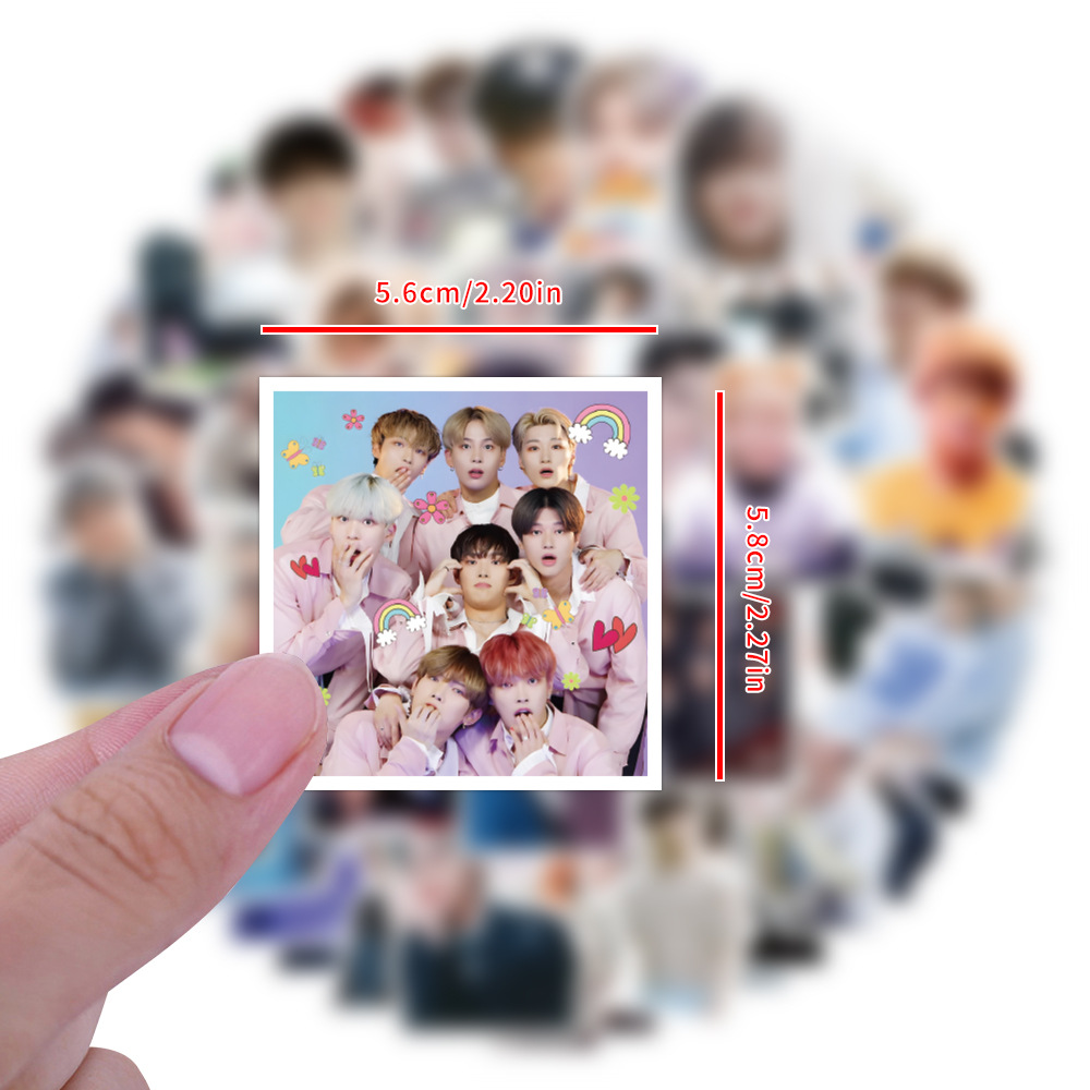 Phone Cases For Boys - 10/55/110PCS Kpop Korean Boy Group ATEEZ