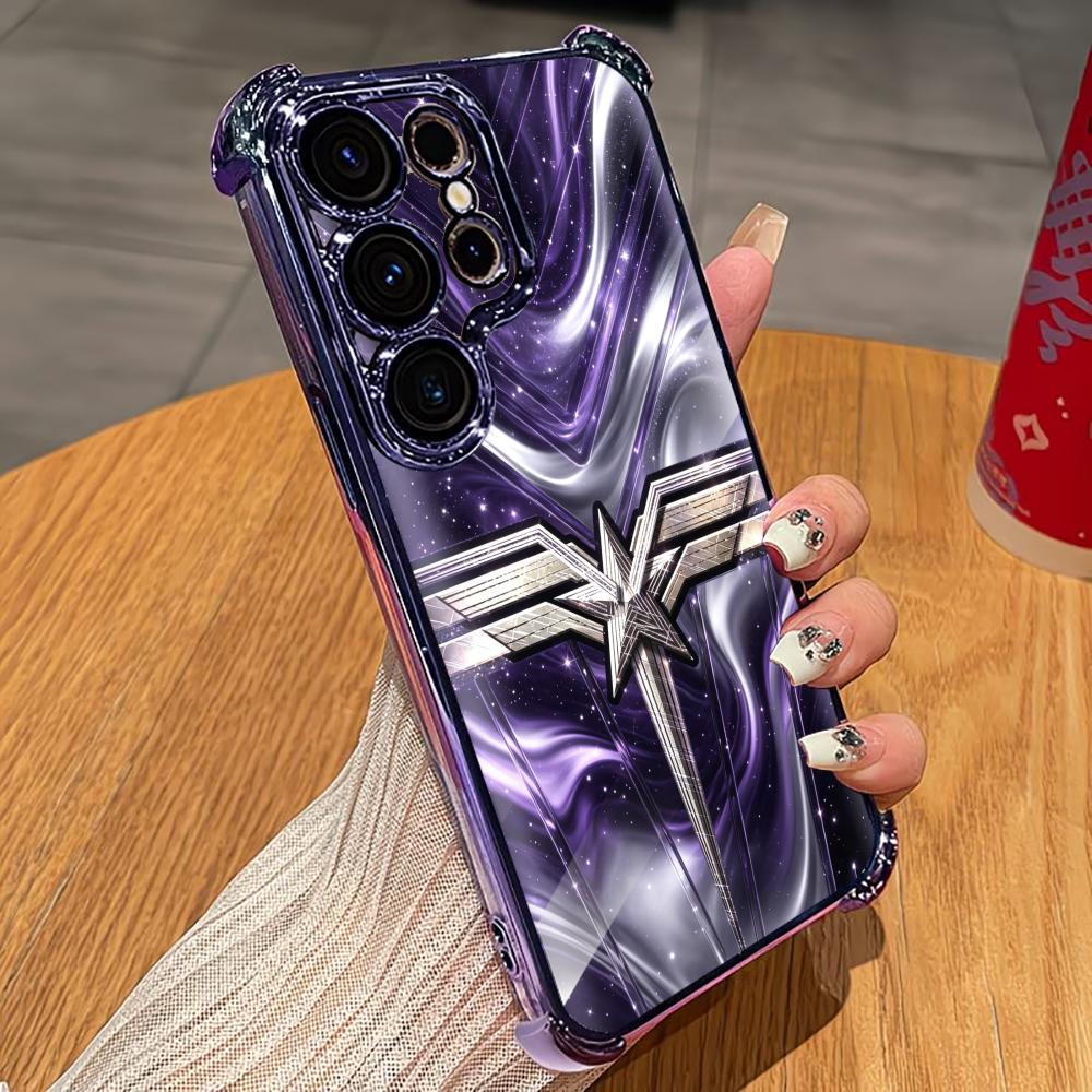 Phone Cases Quad Lock - Purple Cosmic Star Pattern phone case