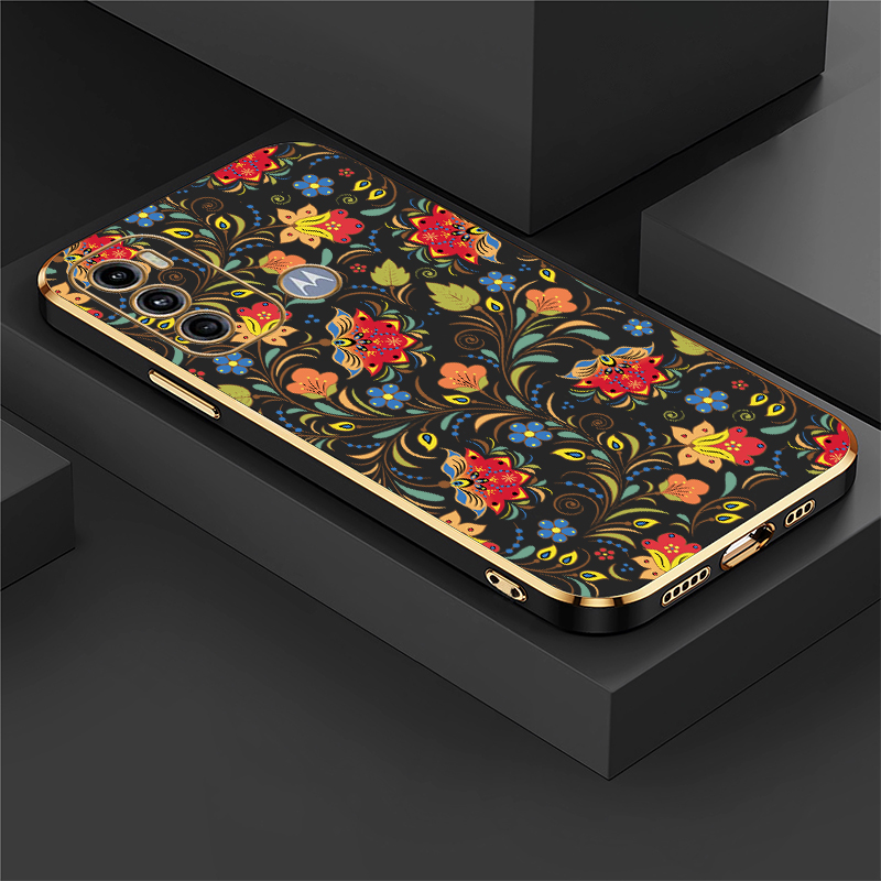 Luxury Plating Case - Soft TPU Phone Case For Motorola