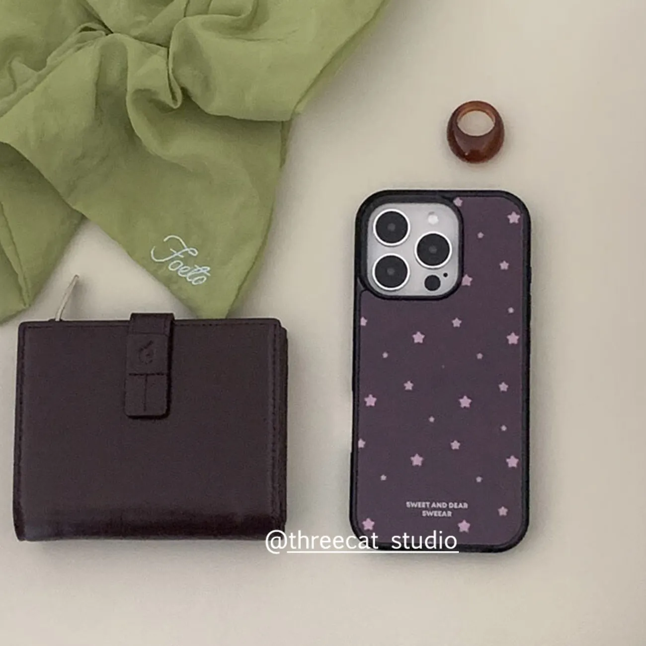 Korea ins Full Screen Pink Sta - Phone Cases Rugged 评论和价格