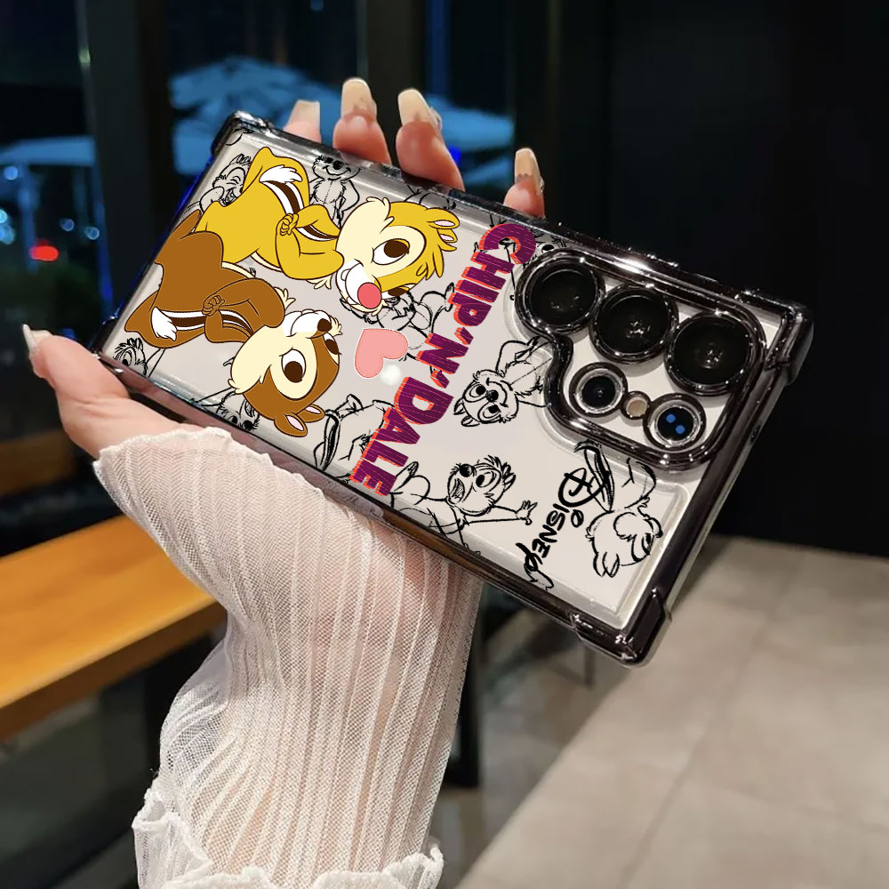 Cartoon Chip & Dale Case For S - Phone Cases Galaxy S25 评论和价格