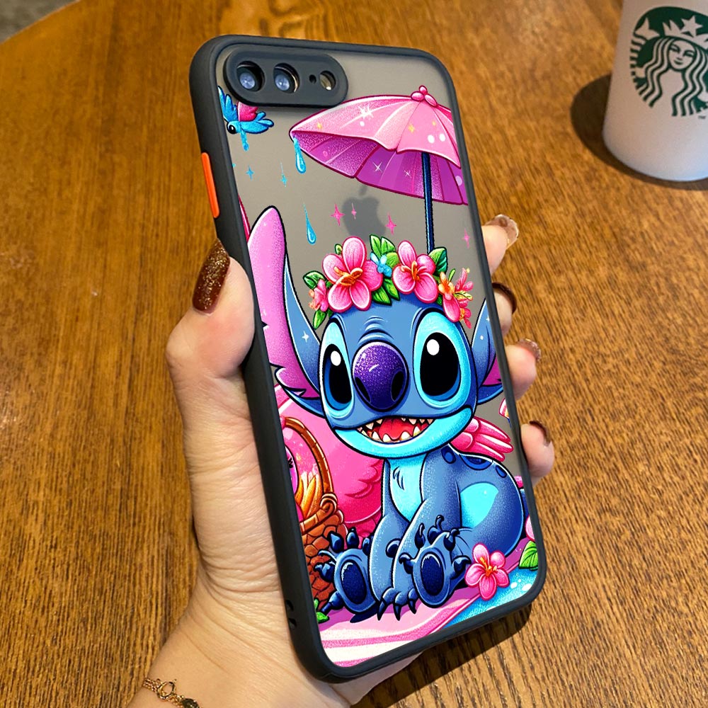 Cute Stitch Love Matte Translu - Phone Cases Rugged 评论和价格
