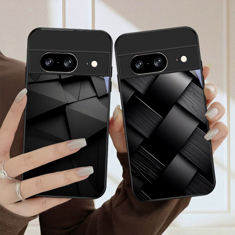 Dark geometric texture For Goo - Phone Cases Google Pixel 9 评论和价格
