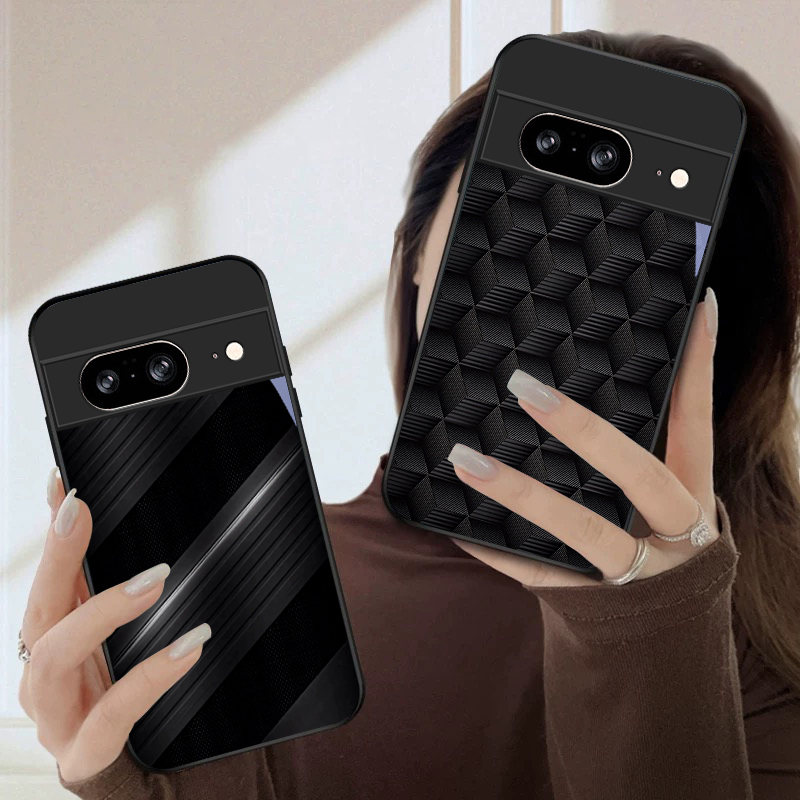 Dark geometric texture For Goo - Phone Cases Google Pixel 9 评论和价格