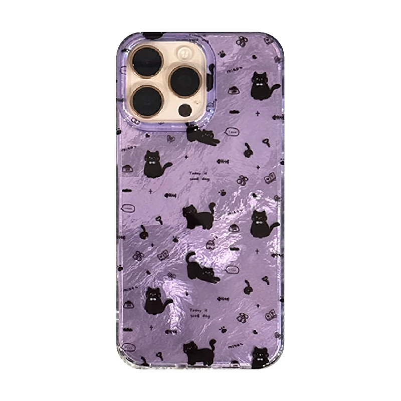 Ins Cute Girl Flower Purple Fu - Phone Cases For Girls 评论和价格