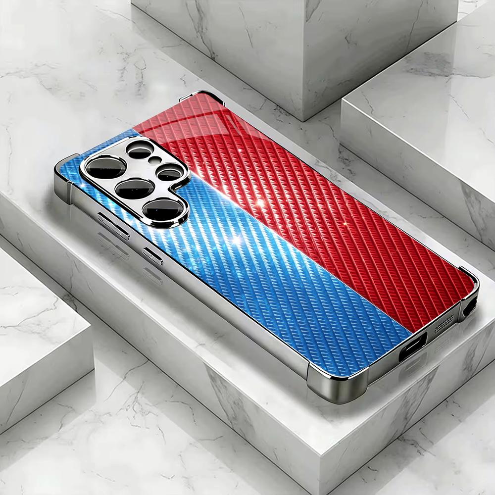 Red and blue carbon fiber phon - Phone Cases Quad Lock 评论和价格