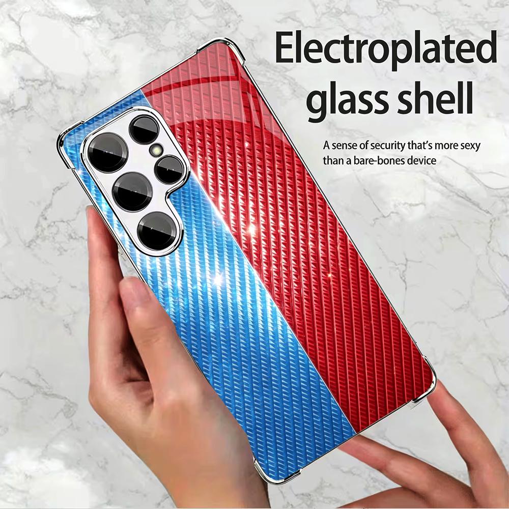 Red and blue carbon fiber phon - Phone Cases Quad Lock 评论和价格