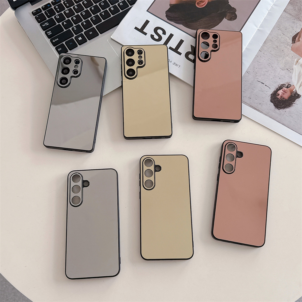 Luxury Make UP Mirror Phone Ca - Luxury Plating Case 评论和价格