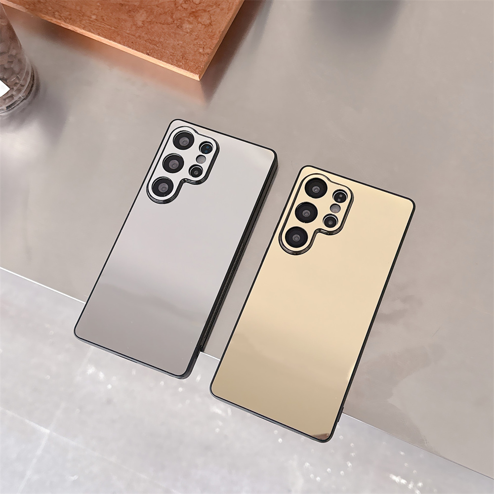 Luxury Make UP Mirror Phone Ca - Luxury Plating Case 评论和价格