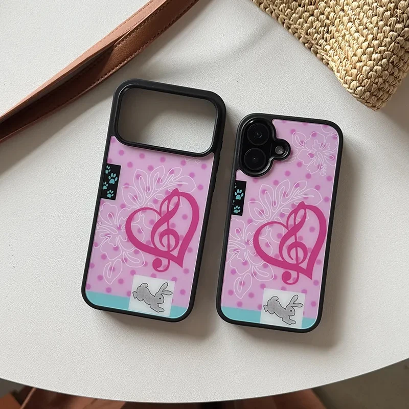 Fashion Cute Girl Pink Rabbit  - Phone Cases For Girls 评论和价格