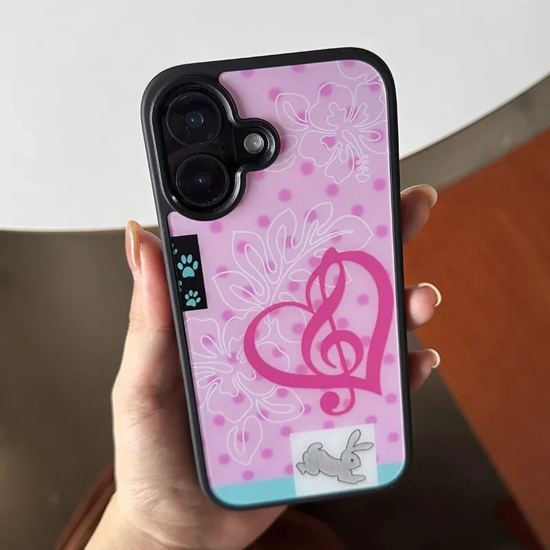 Fashion Cute Girl Pink Rabbit  - Phone Cases For Girls 评论和价格