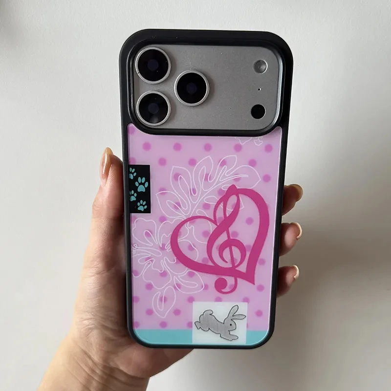 Fashion Cute Girl Pink Rabbit  - Phone Cases For Girls 评论和价格
