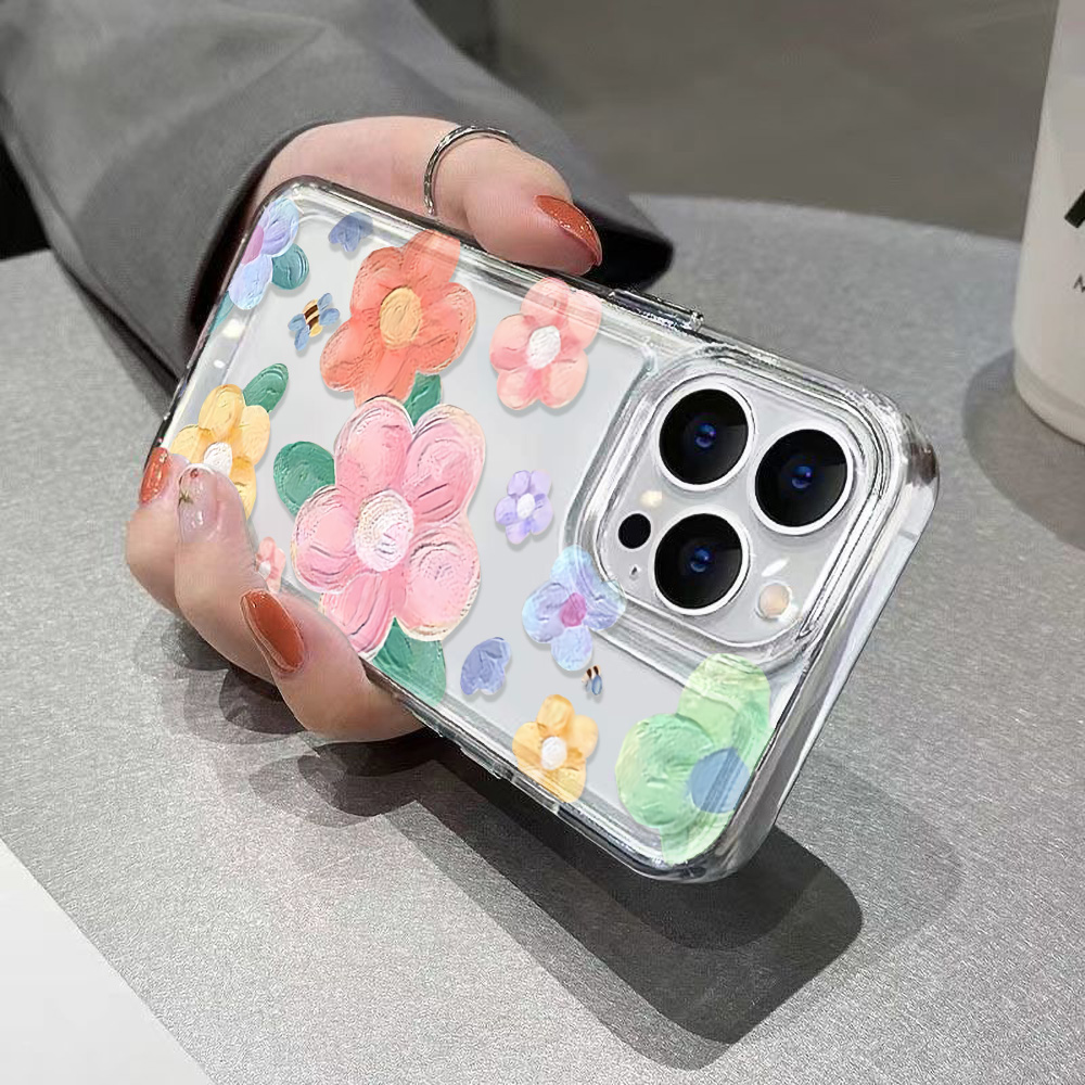 Pastel Floral Clear Case For i - Phone Cases Rugged 评论和价格
