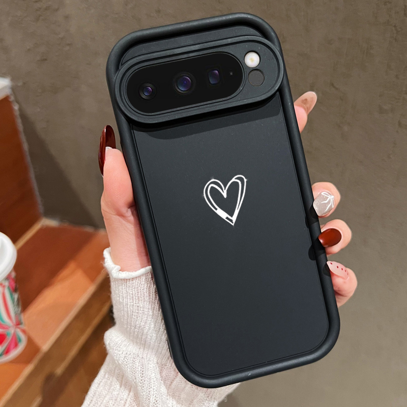 Simple Love Pattern Soft Case  - Phone Cases Google Pixel 9 评论和价格