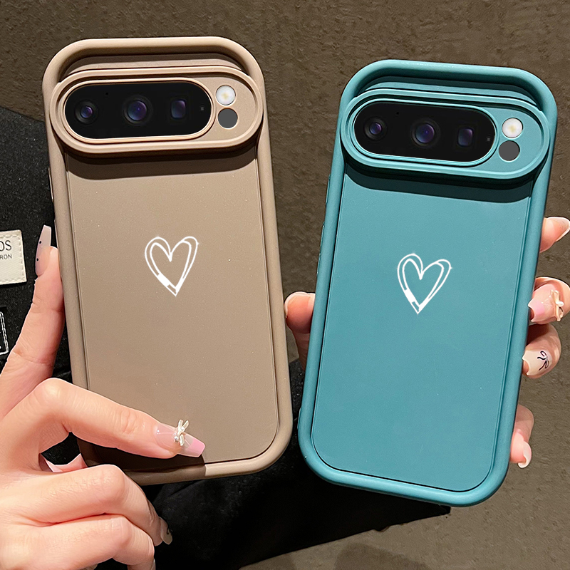 Simple Love Pattern Soft Case  - Phone Cases Google Pixel 9 评论和价格