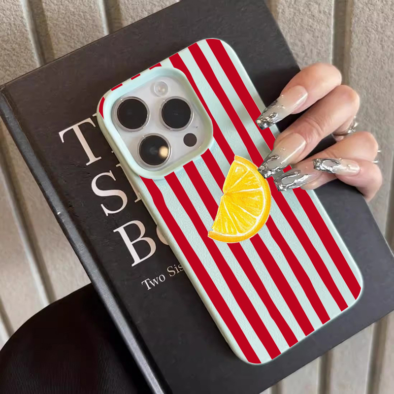 Fashion Lemon Pattern TPU Sili - Phone Cases Iphone 15 评论和价格