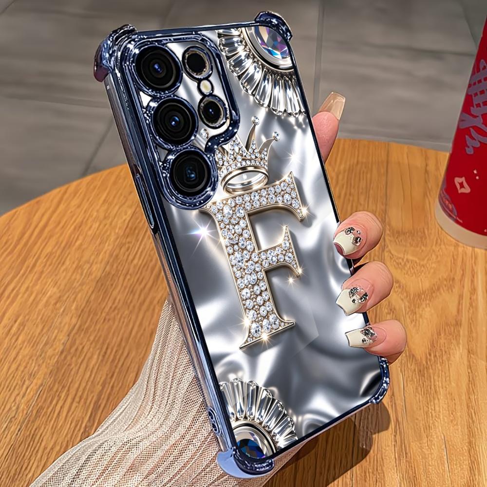 Luxury Diamond Letter F phone  - Phone Cases Quad Lock 评论和价格
