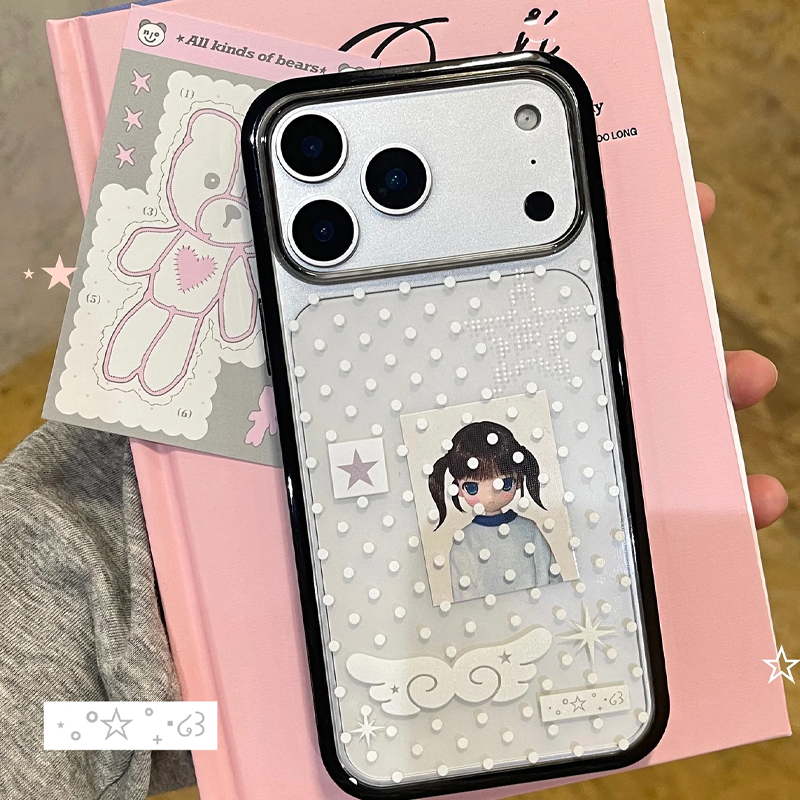 Ins Korean Girl Polka Dots Win - Phone Cases For Girls 评论和价格