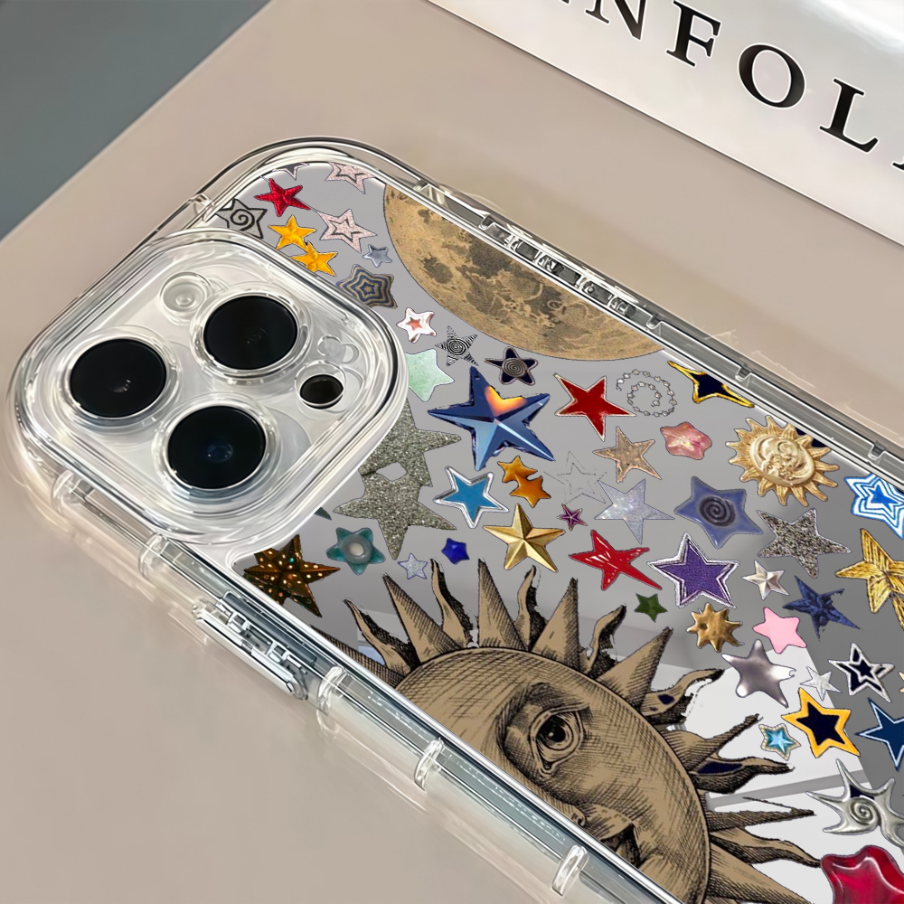 Celestial Gold Glitter Mirror  - Phone Cases Iphone 15 评论和价格