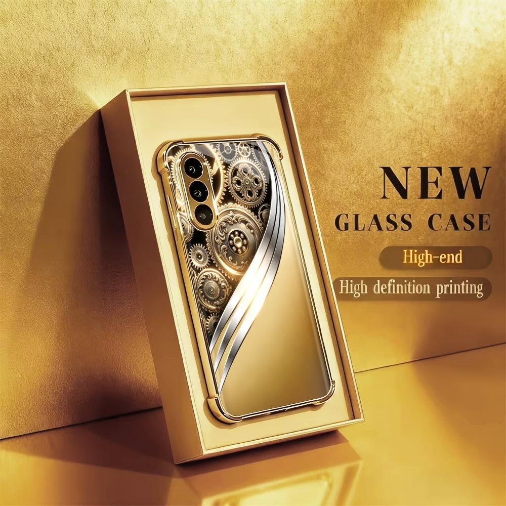 Ornate Vintage Golden Gear pho - Phone Cases Quad Lock 评论和价格