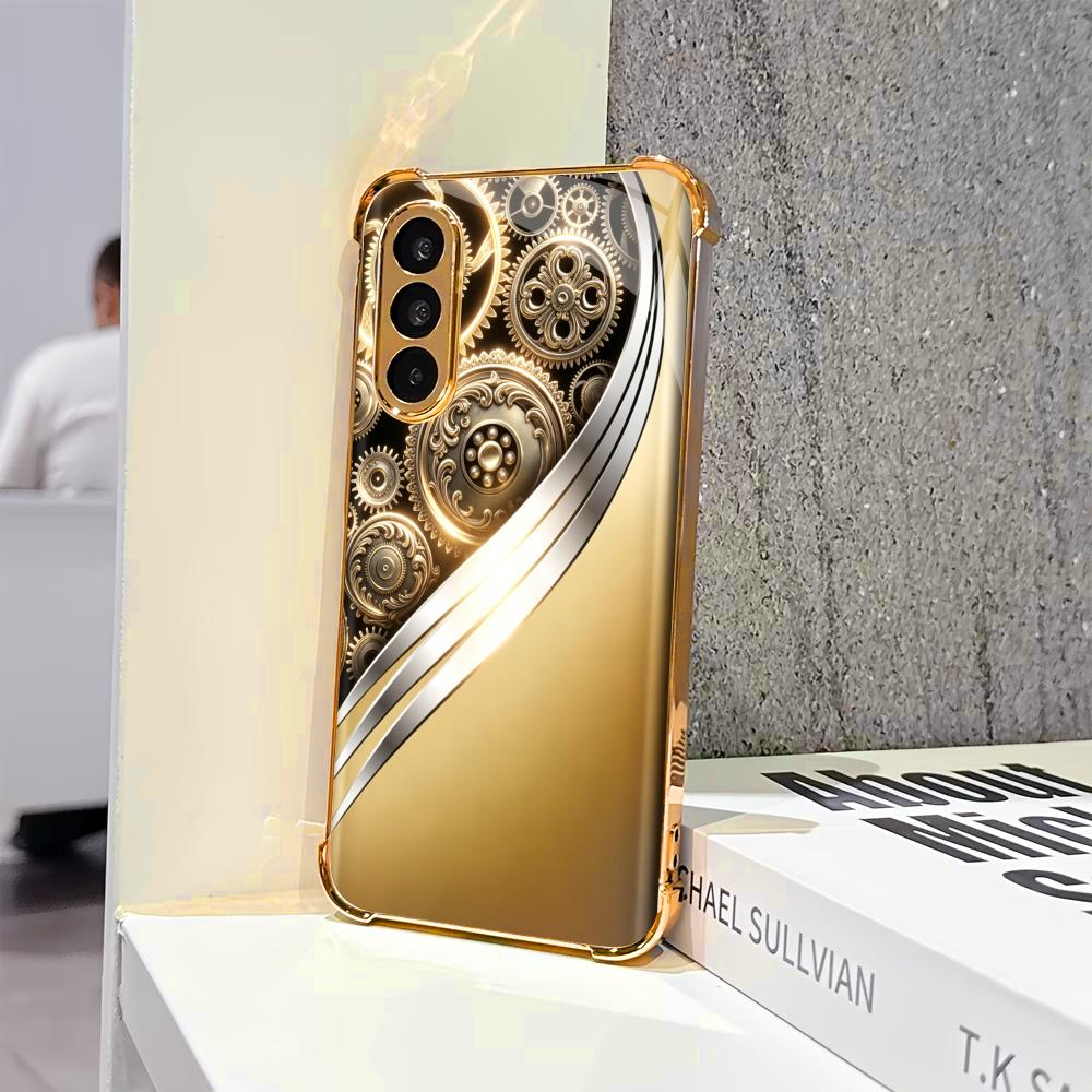 Ornate Vintage Golden Gear pho - Phone Cases Quad Lock 评论和价格