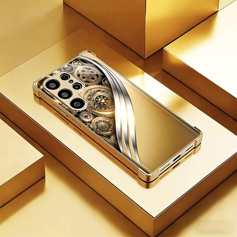 Ornate Vintage Golden Gear pho - Phone Cases Quad Lock 评论和价格