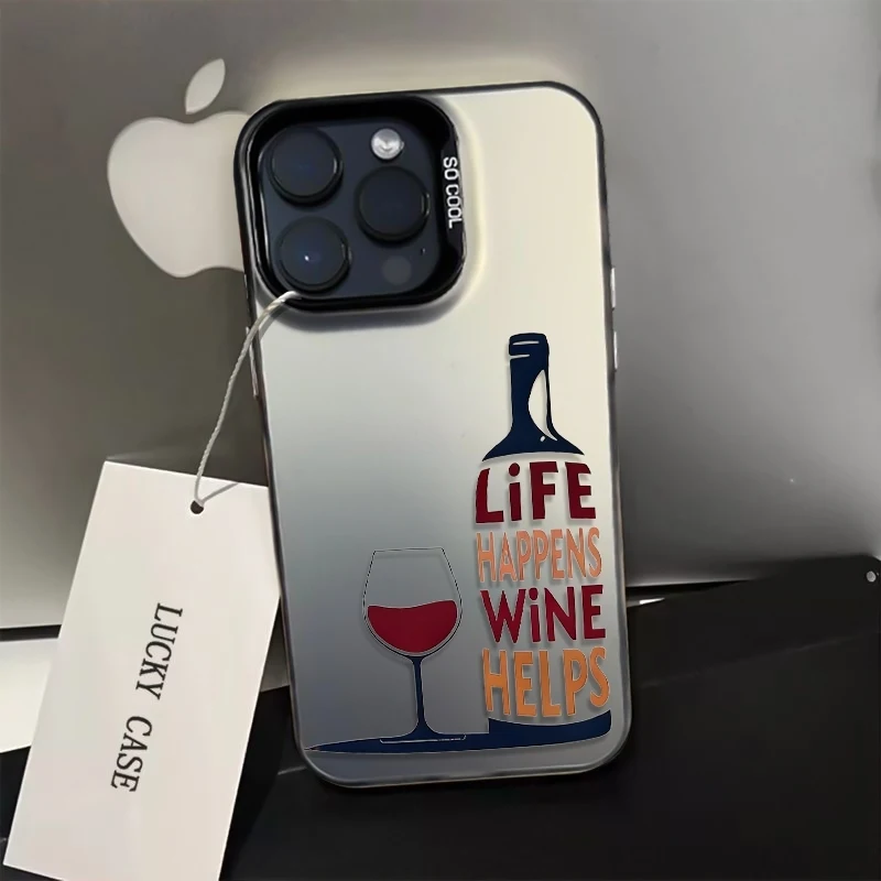 Funny Wine Quote Phone Case fo - Phone Cases Rugged 评论和价格