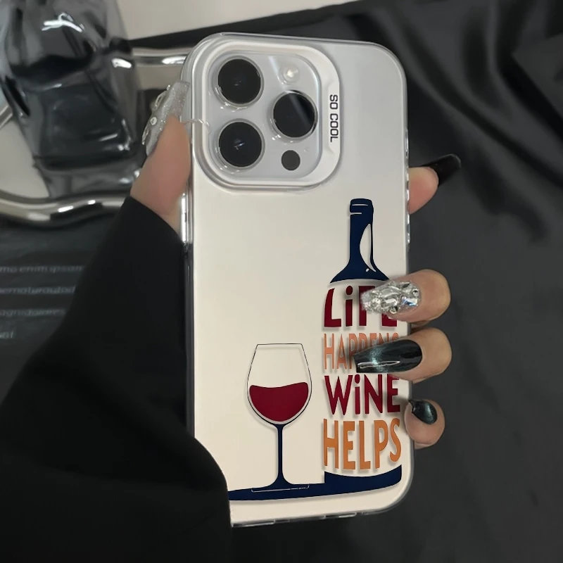 Funny Wine Quote Phone Case fo - Phone Cases Rugged 评论和价格