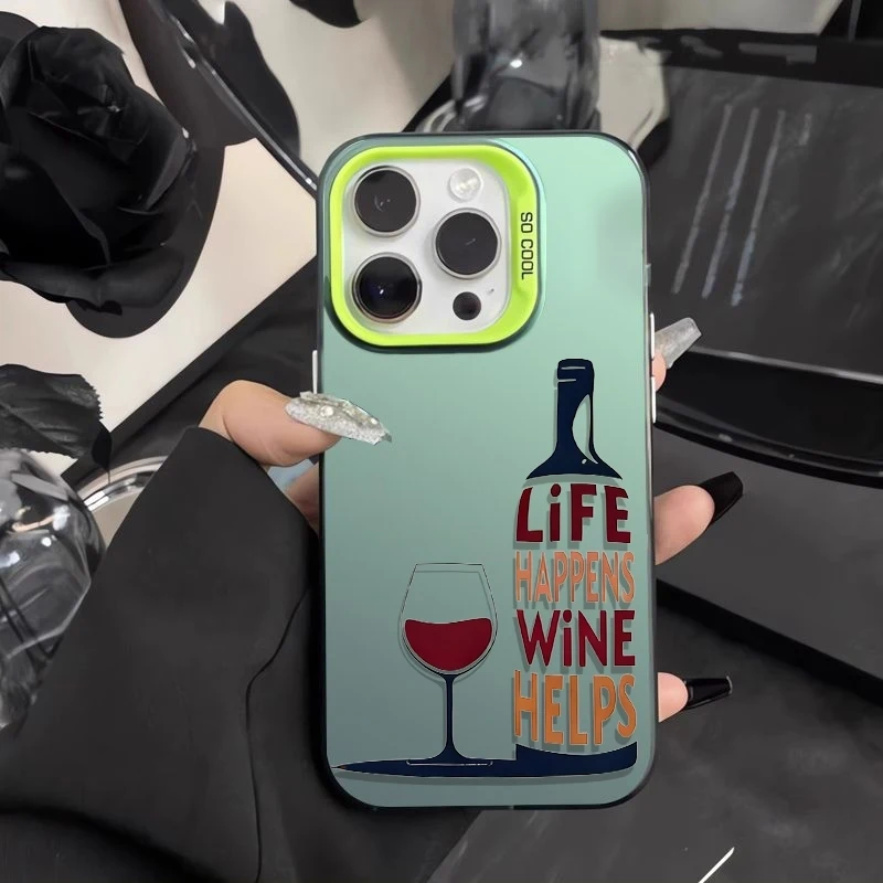 Funny Wine Quote Phone Case fo - Phone Cases Rugged 评论和价格