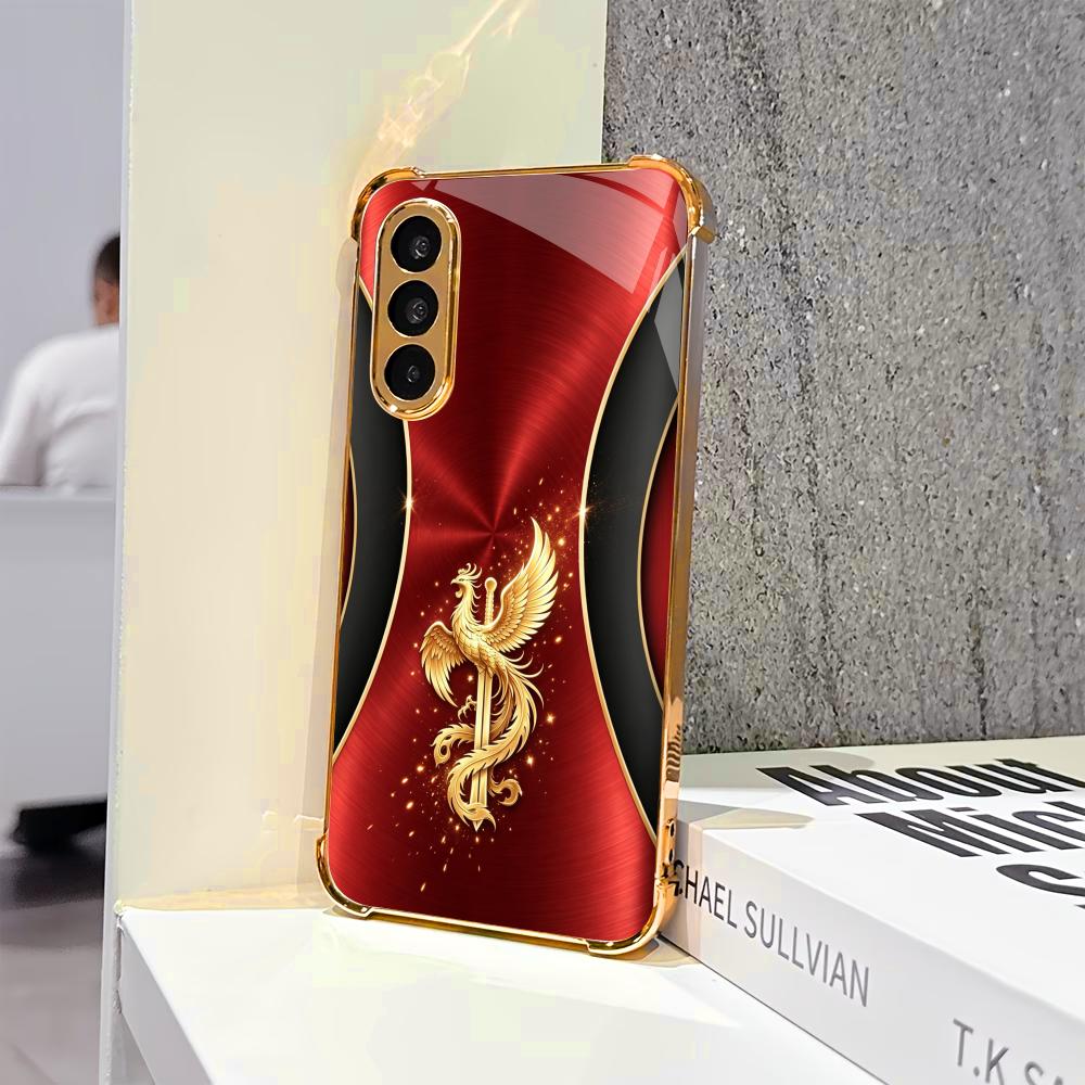 New Opulent Phoenix Print phon - Phone Cases Quad Lock 评论和价格
