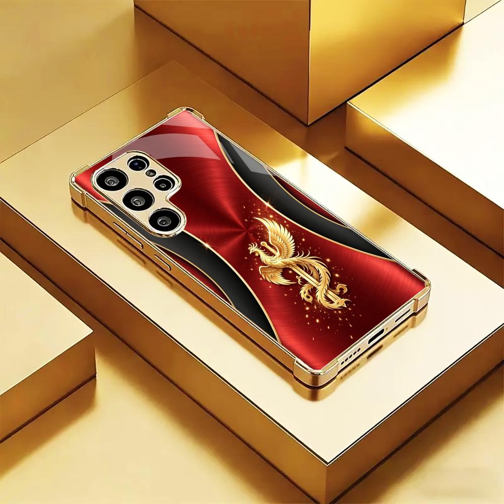 New Opulent Phoenix Print phon - Phone Cases Quad Lock 评论和价格