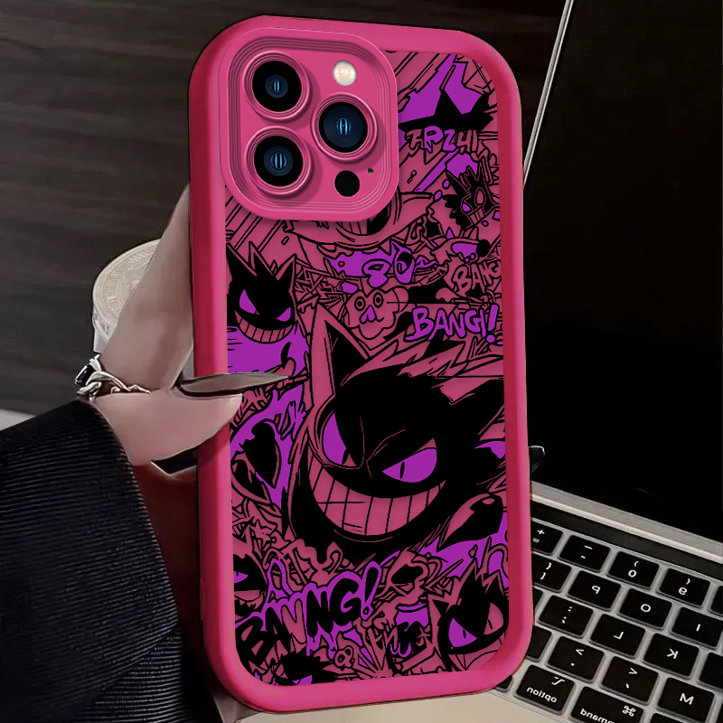 P-Pokemon Gengar Graffiti Phon - Phone Cases Iphone 15 评论和价格