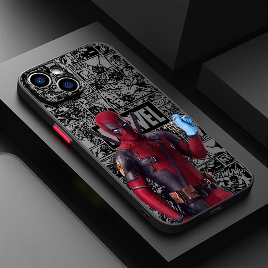 Marvel Funny Deadpool Case for - Phone Cases Iphone 15 评论和价格