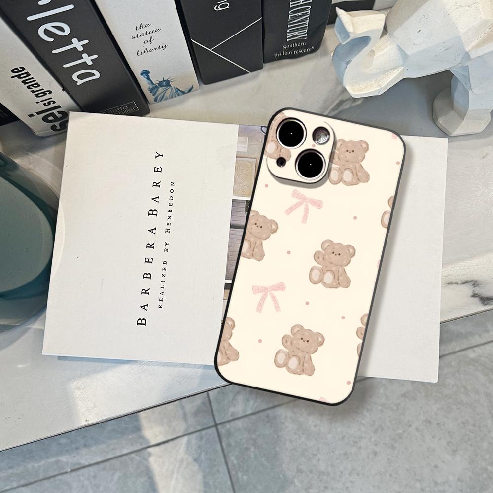Teddy Bear Pink Yellow For Gir - Phone Cases For Girls 评论和价格