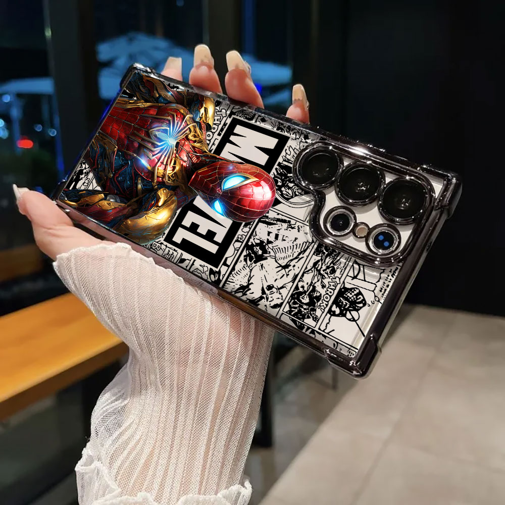 Marvel Spiderman Ironman Comic - Phone Cases Galaxy S25 评论和价格