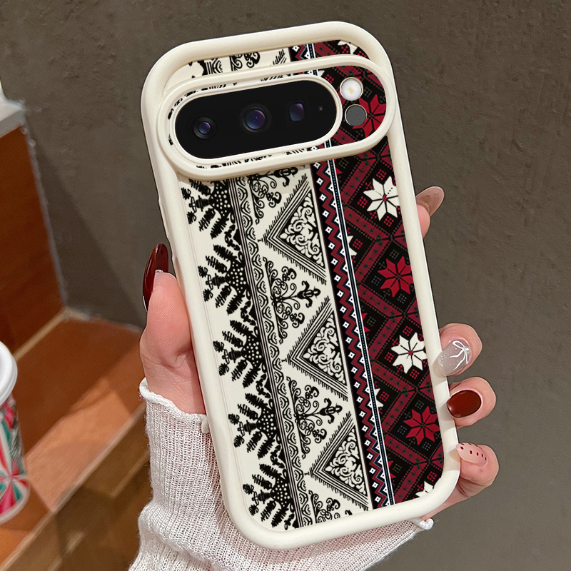Vintage Totem Pattern Phone Ca - Phone Cases Google Pixel 9 评论和价格