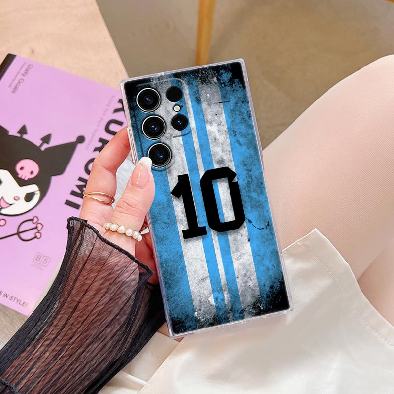Cool Football Number 10 Transp - Phone Cases Galaxy S25 评论和价格