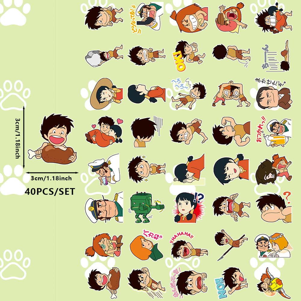 40 Pieces of Future Boy Conan  - Phone Cases For Boys 评论和价格