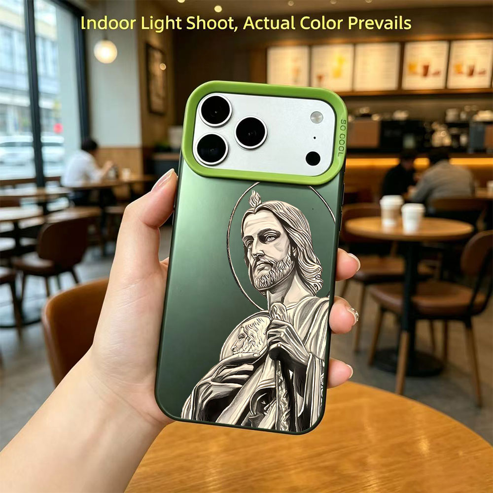 San Judas Tadeo Pattern Design - Phone Cases Iphone 15 评论和价格