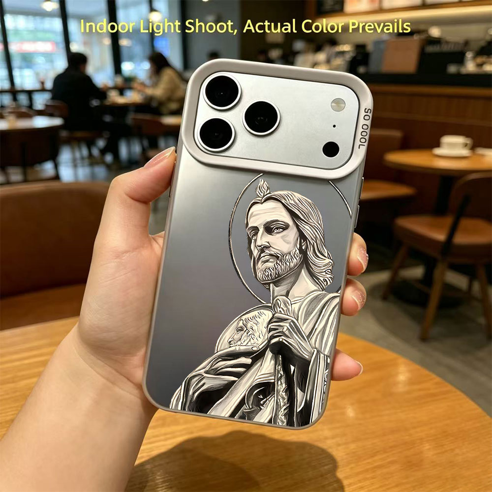 San Judas Tadeo Pattern Design - Phone Cases Iphone 15 评论和价格