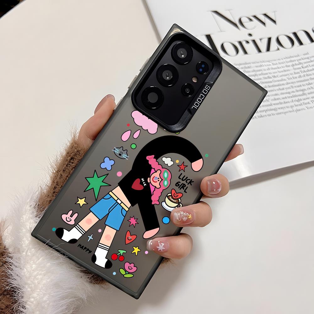 Funny Cartoon Girl And Boy Pho - Phone Cases For Boys 评论和价格