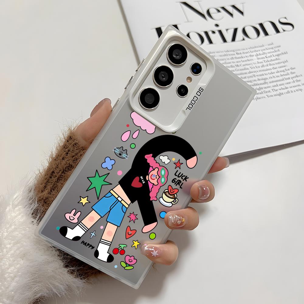 Funny Cartoon Girl And Boy Pho - Phone Cases For Boys 评论和价格