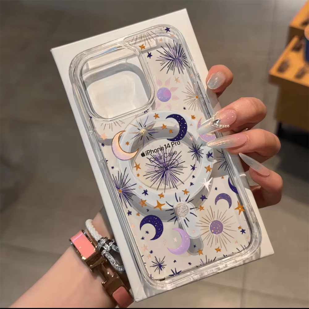 Romantic Sun Moon Stars Phone  - Phone Cases Iphone 15 评论和价格