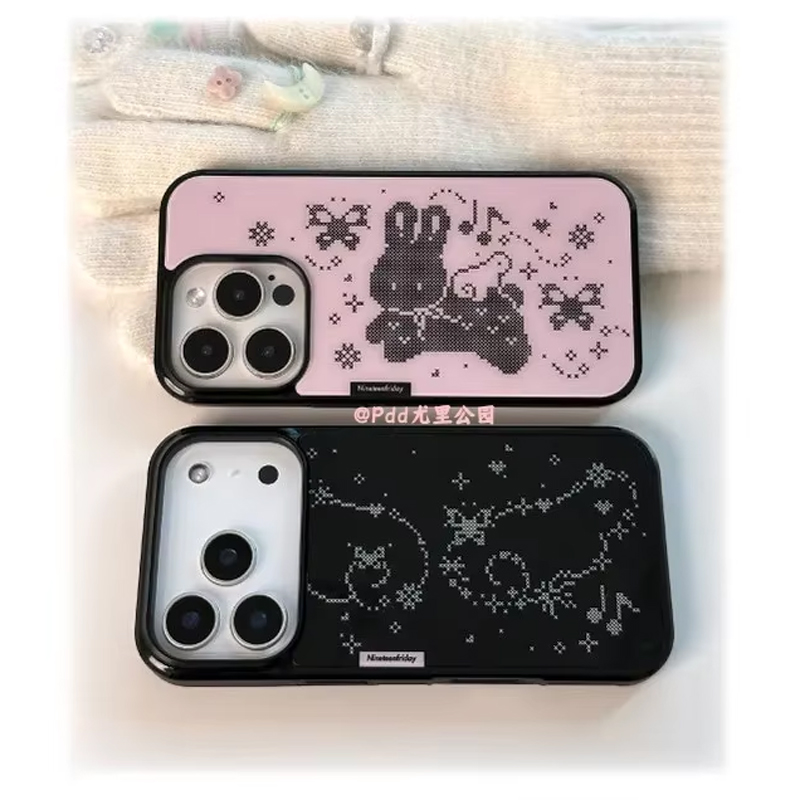 Korean Ins Sweet Girl Rabbit W - Phone Cases For Girls 评论和价格