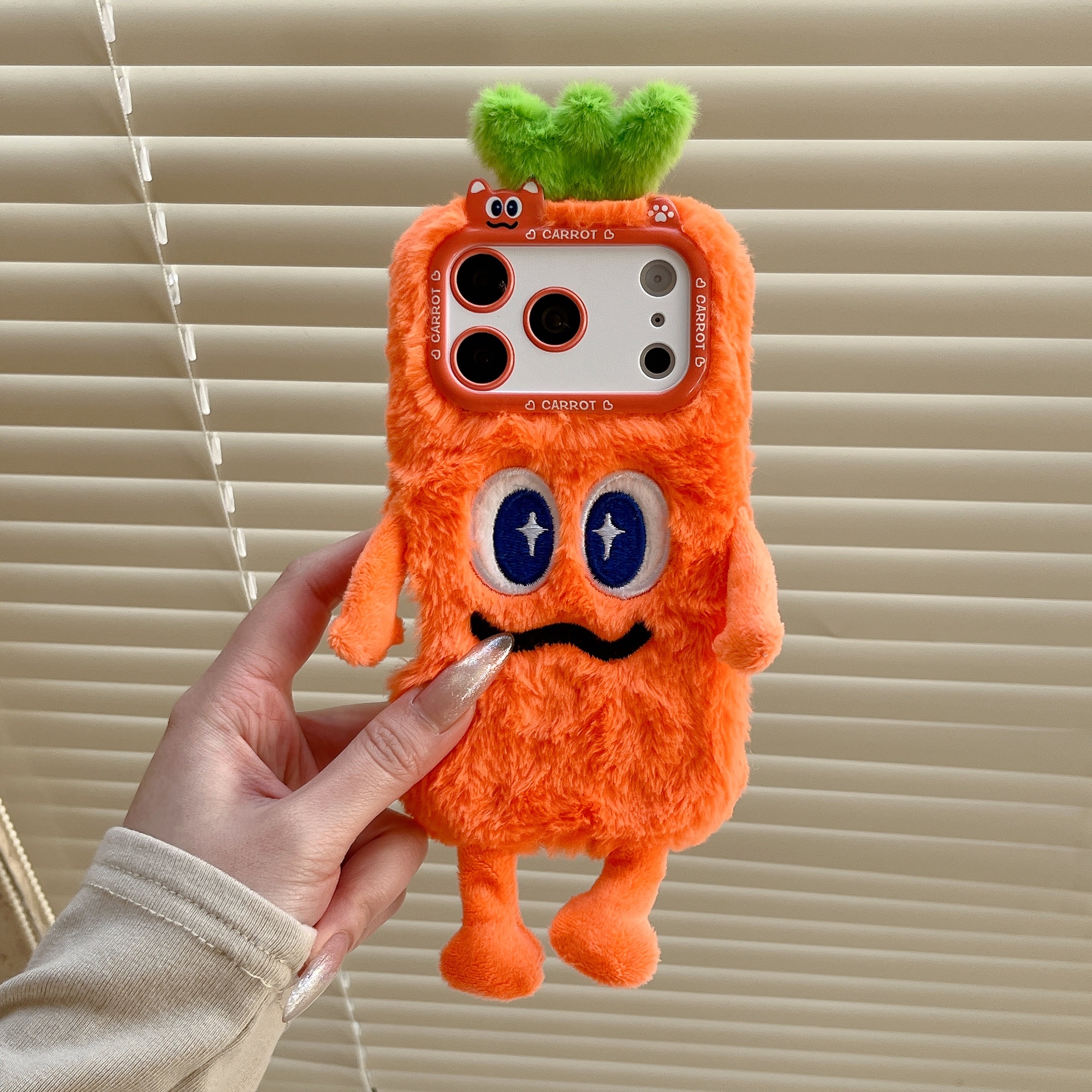 Cute Plush Phone Case with Qui - Phone Cases Iphone 15 评论和价格