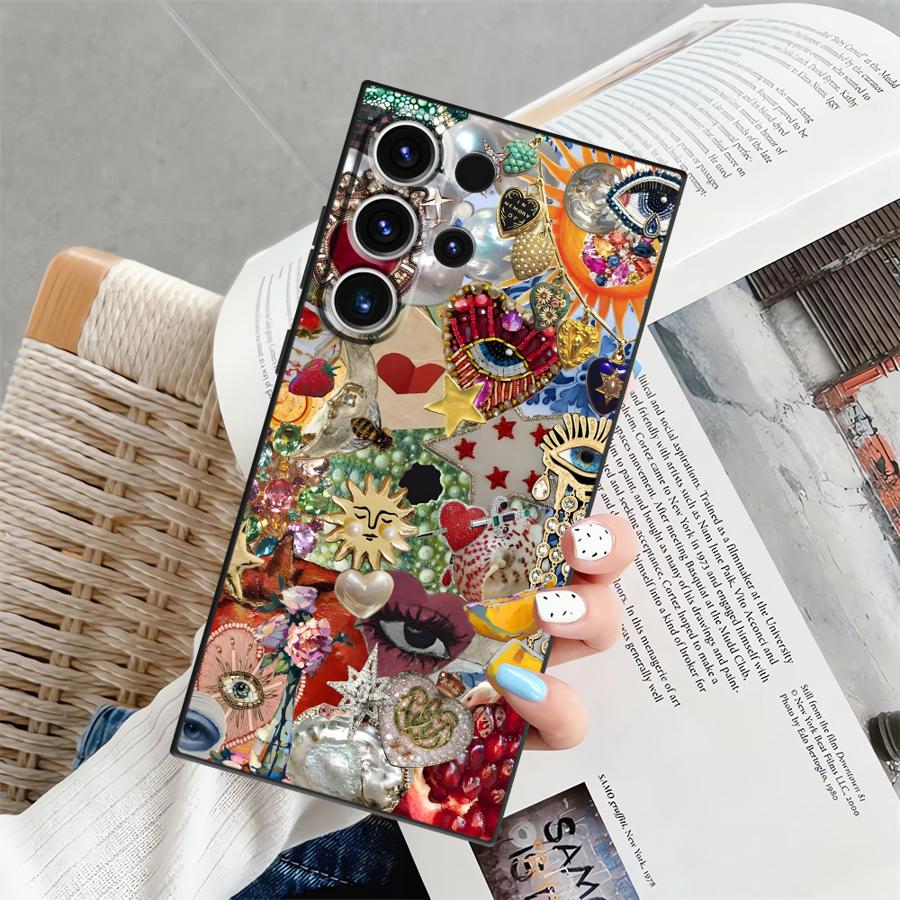 Simple Pattern Funda Phone Cov - Phone Cases Galaxy S25 评论和价格