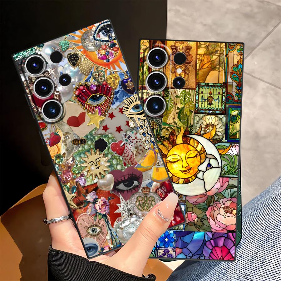 Simple Pattern Funda Phone Cov - Phone Cases Galaxy S25 评论和价格