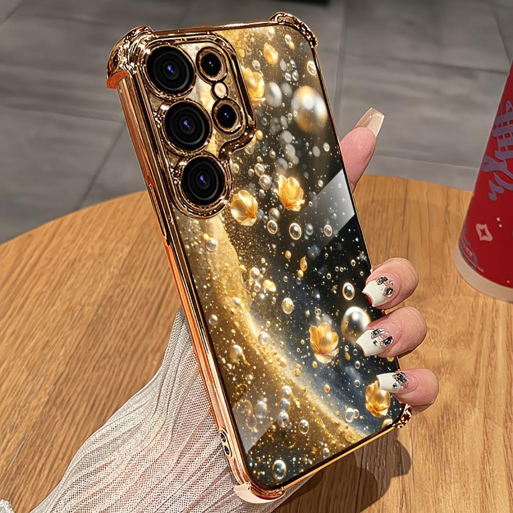 Premium Golden Flower phone ca - Phone Cases Quad Lock 评论和价格