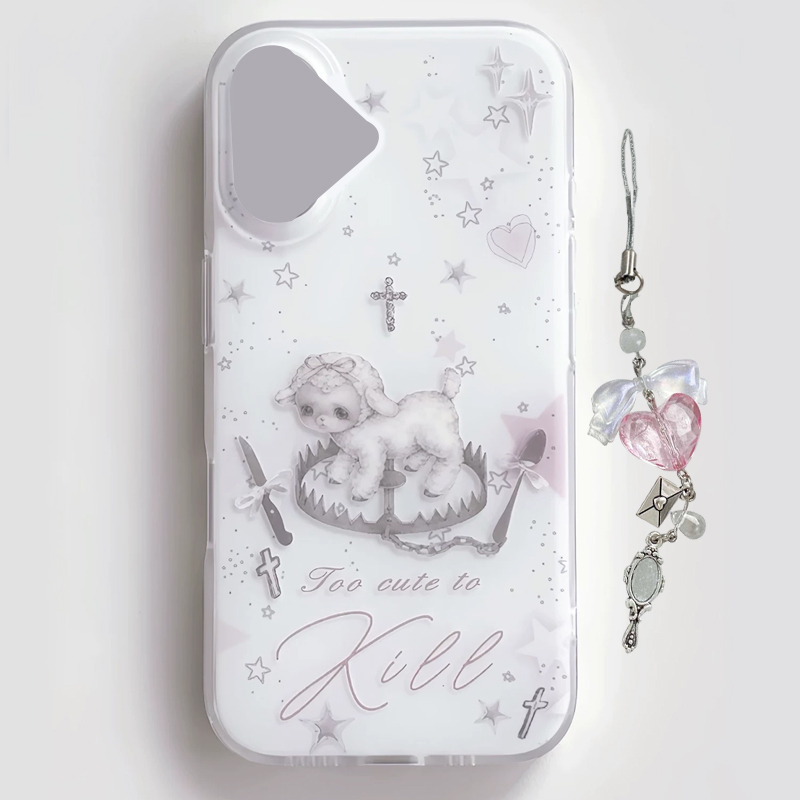 Y2k Korean INS Creative Cute P - Phone Cases For Girls 评论和价格